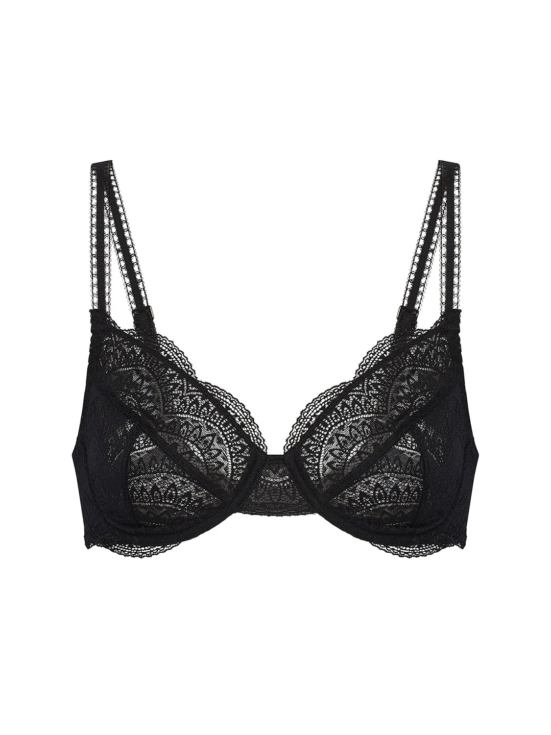 Karma Full Cup Bra - Black 4 Karma Full Cup Bra - Black - Image 2