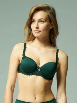 Andora 3D Contour Bra - Agate Green