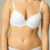 Reflet Push Up Bra - White