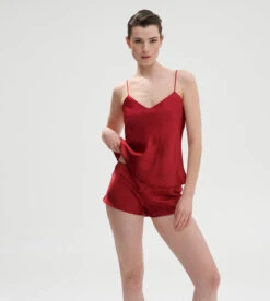Dream Silk Night Short - Tango Red -SIMONE PERELE Sales 15B640 Dream Night Short TangoRed.05 e91fa18c b885 4a22 aff3 dc897461c48a