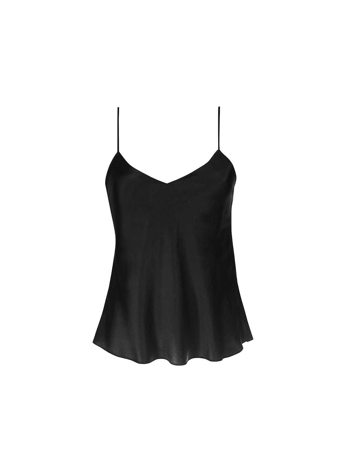Dream Silk Camisole - Black 4 Dream Silk Camisole - Black - Image 2