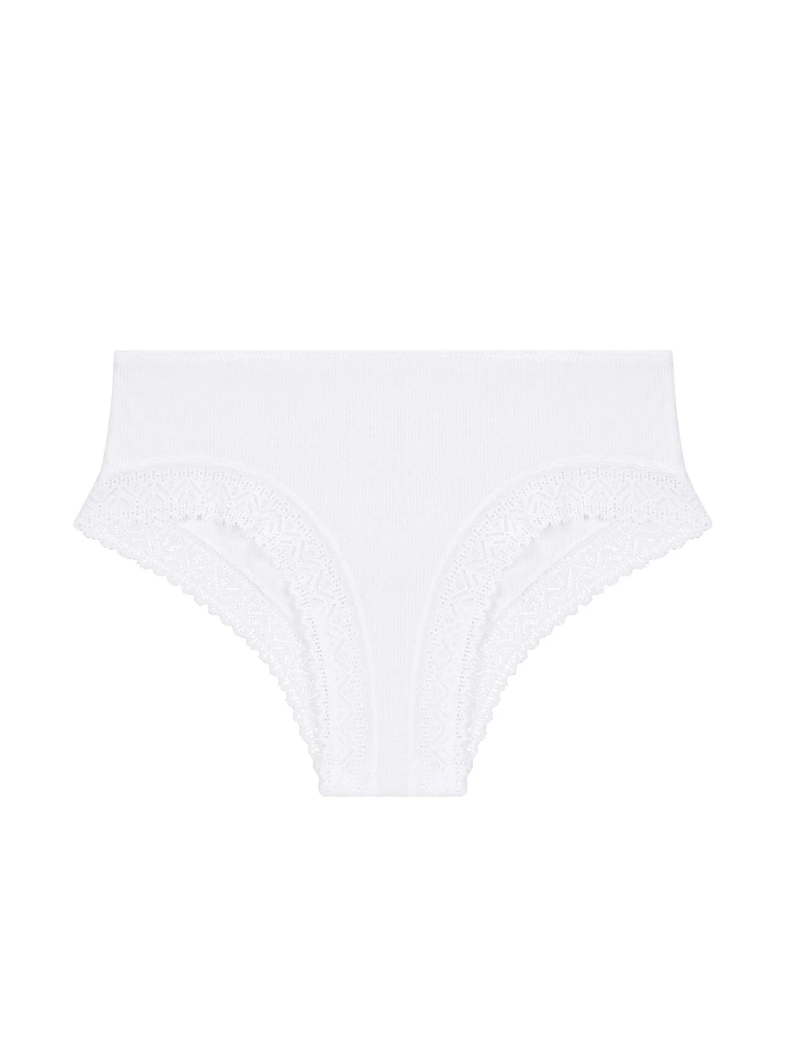 Eugenie Shorty Brief - White 4 Eugenie Shorty Brief - White - Image 2