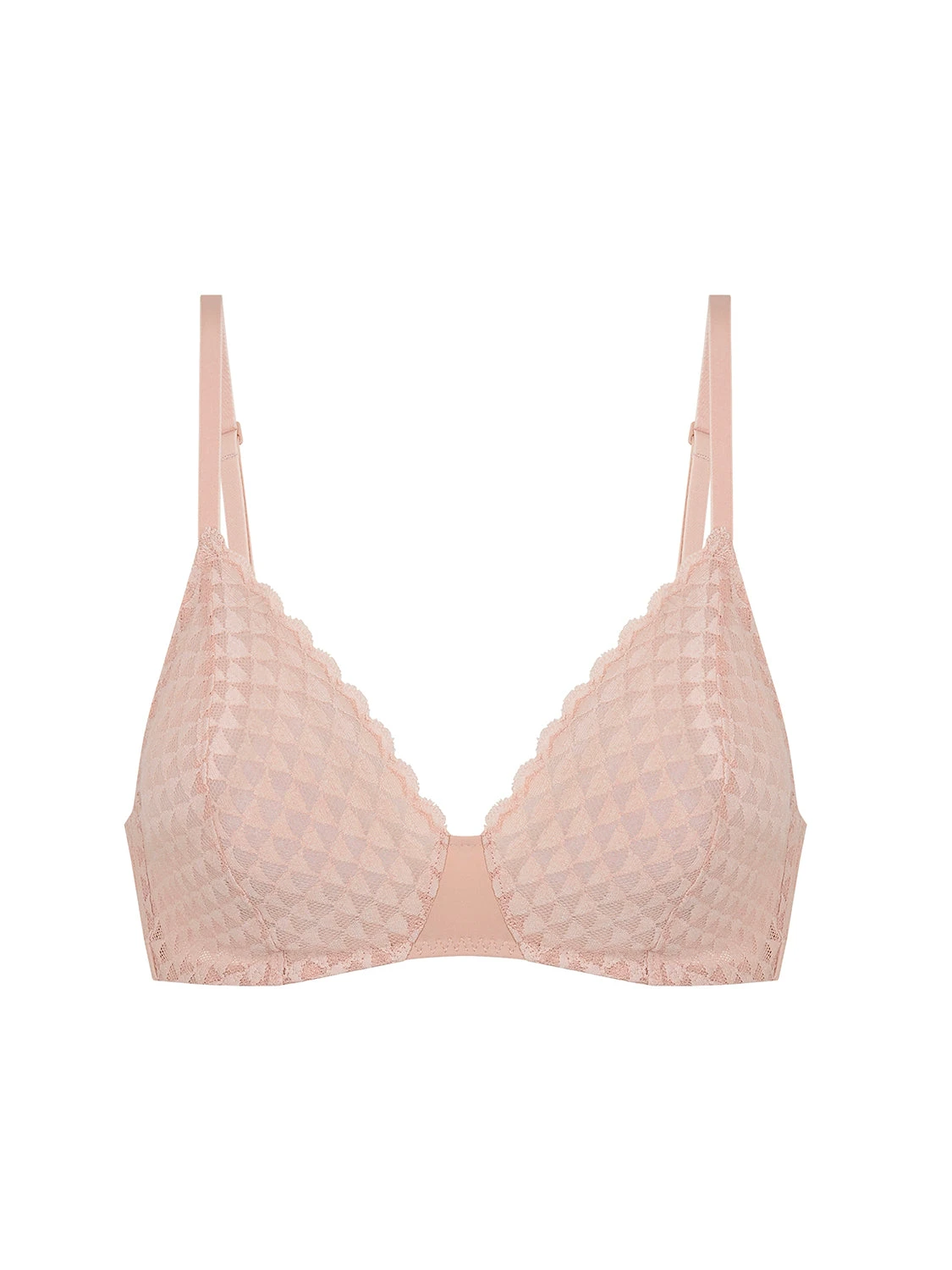 Subtile Wirefree Triangle Bra - Peau Rose 4 Subtile Wirefree Triangle Bra - Peau Rose - Image 2