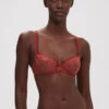 Singuliere Half Cup Bra - Sienna
