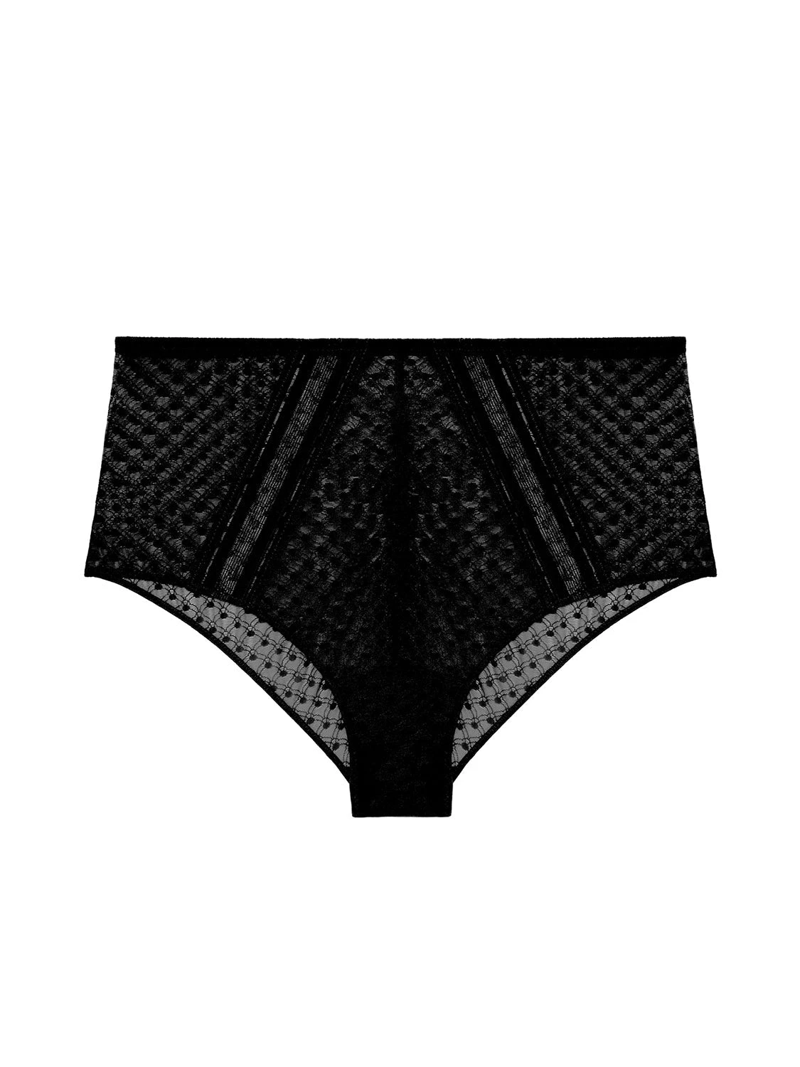 Iris Retro High Brief - Black 4 Iris Retro High Brief - Black - Image 2
