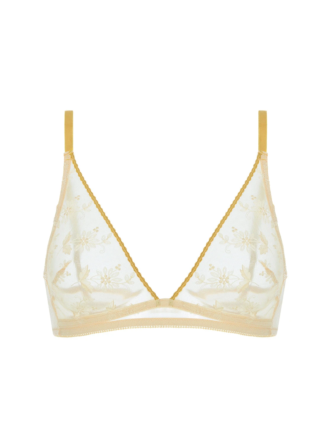 Adele Soft Cup Triangle Bra - Ginger 4 Adele Soft Cup Triangle Bra - Ginger - Image 2