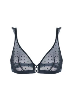 Lucie Soft Cup Triangle Bra - Black -SIMONE PERELE Sales 1C8250 015 PACKSHOT