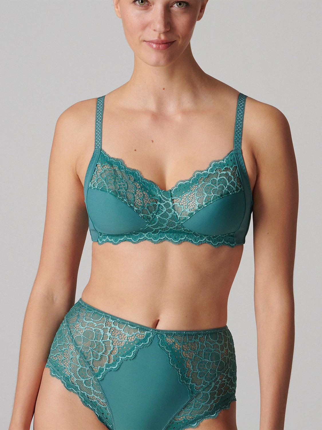 Caresse Soft Cup Bra - Boreal Green 3 Caresse Soft Cup Bra - Boreal Green