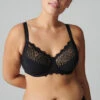 Caresse Full Cup Control Bra - Black