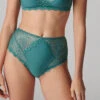 Caresse Culotte Brief - Boreal Green