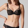Wish Full Cup Plunge Bra - Black 2 Wish Full Cup Plunge Bra - Black -SIMONE PERELE Sales 1 12B319 015 3 3a5b0e5b a439 49d3 bb8d 1ef4a3fae0c2