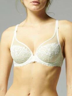 Wish Full Cup Plunge Bra - Natural