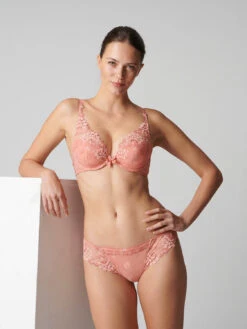 Wish Triangle Push Up Bra - Ginger Pink -SIMONE PERELE Sales 1 12B347 385 1 459b54b2 45ef 4cbd a814 a0cb6d7dd016