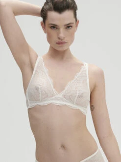 Karma Soft Cup Triangle Bra - Natural