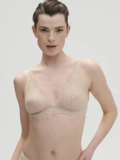 Karma Soft Cup Triangle Bra - Peau Rose