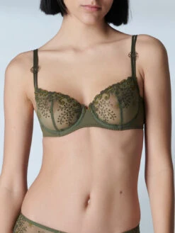 Delice Half Cup Bra - Safari
