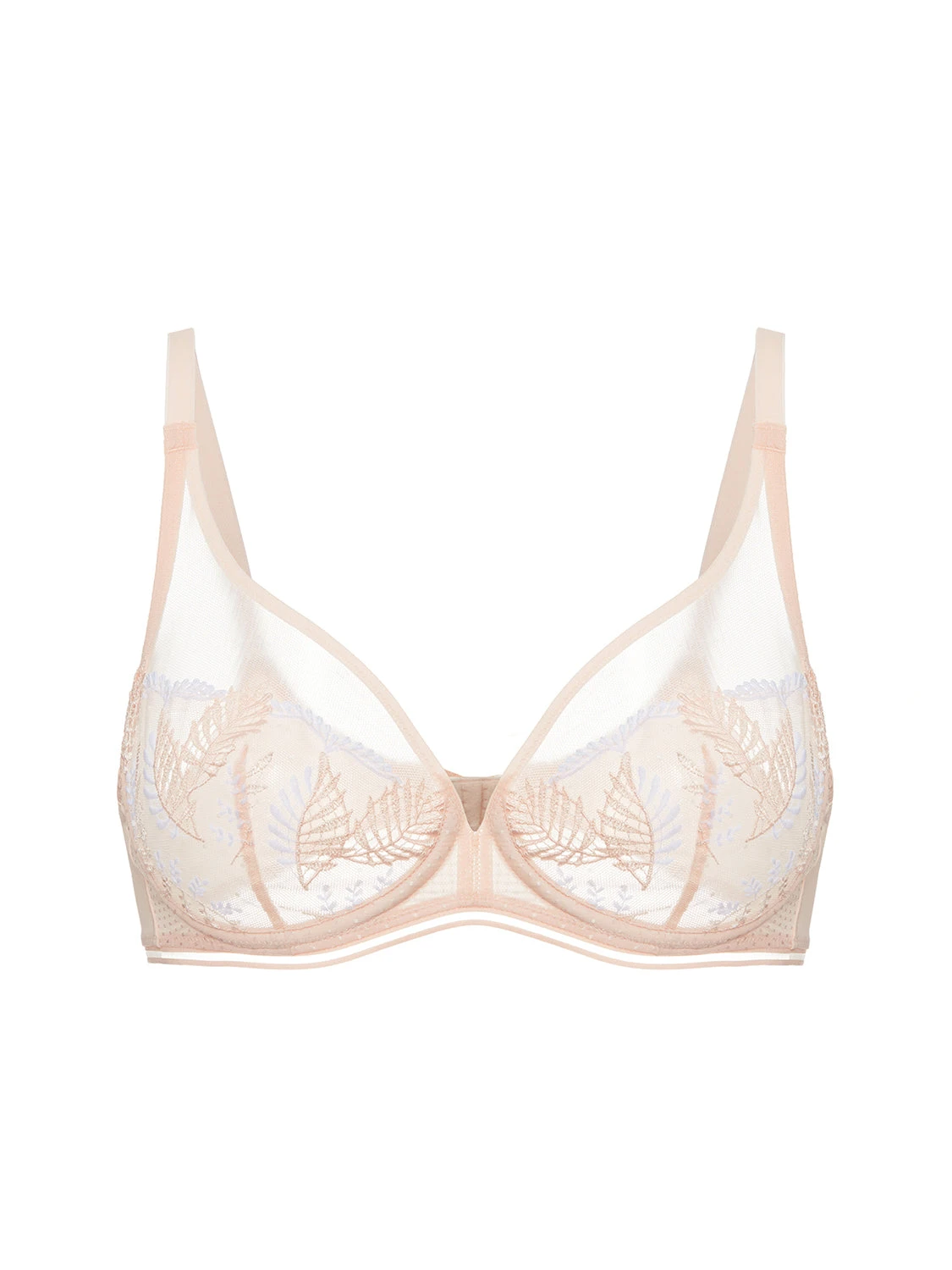 Bloom Full Cup Plunge Bra - Powder Petal 4 Bloom Full Cup Plunge Bra - Powder Petal - Image 2