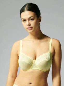 Reve Square Neck Full Cup Bra - Lemon