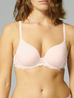 Reve 3D Plunge Controur Bra - Sakura Pink