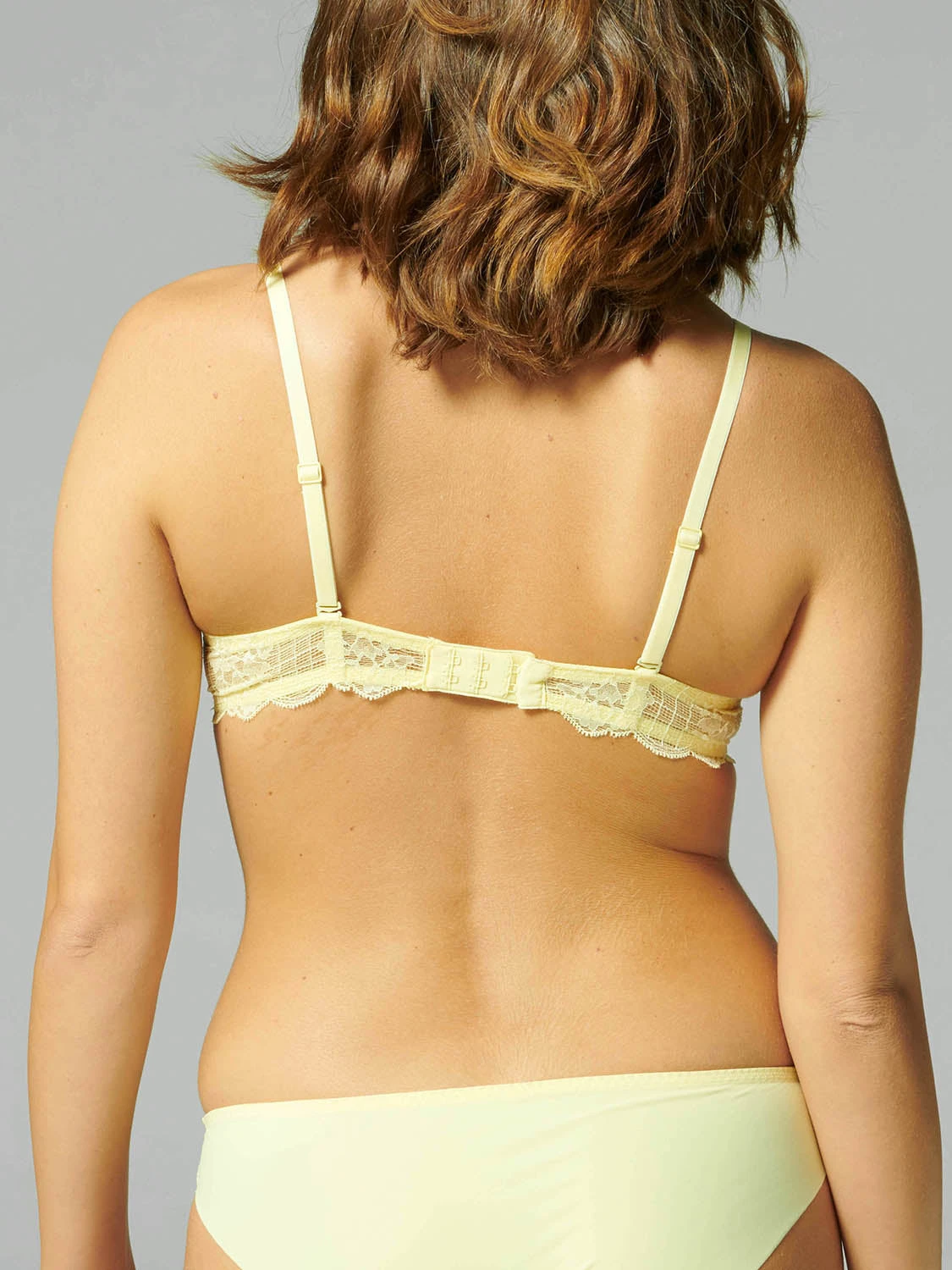 Reve Triangle Push Up Bra - Lemon 5 Reve Triangle Push Up Bra - Lemon - Image 3
