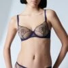 Reflet Half Cup Bra - Midnight 2 Reflet Half Cup Bra - Midnight -SIMONE PERELE Sales 1 13Z330 562 3 743ee71f 4b18 4280 861b 48e8ca937afe