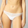 Reflet Bikini Brief - White