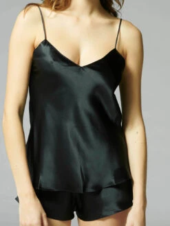 Dream Silk Camisole - Black