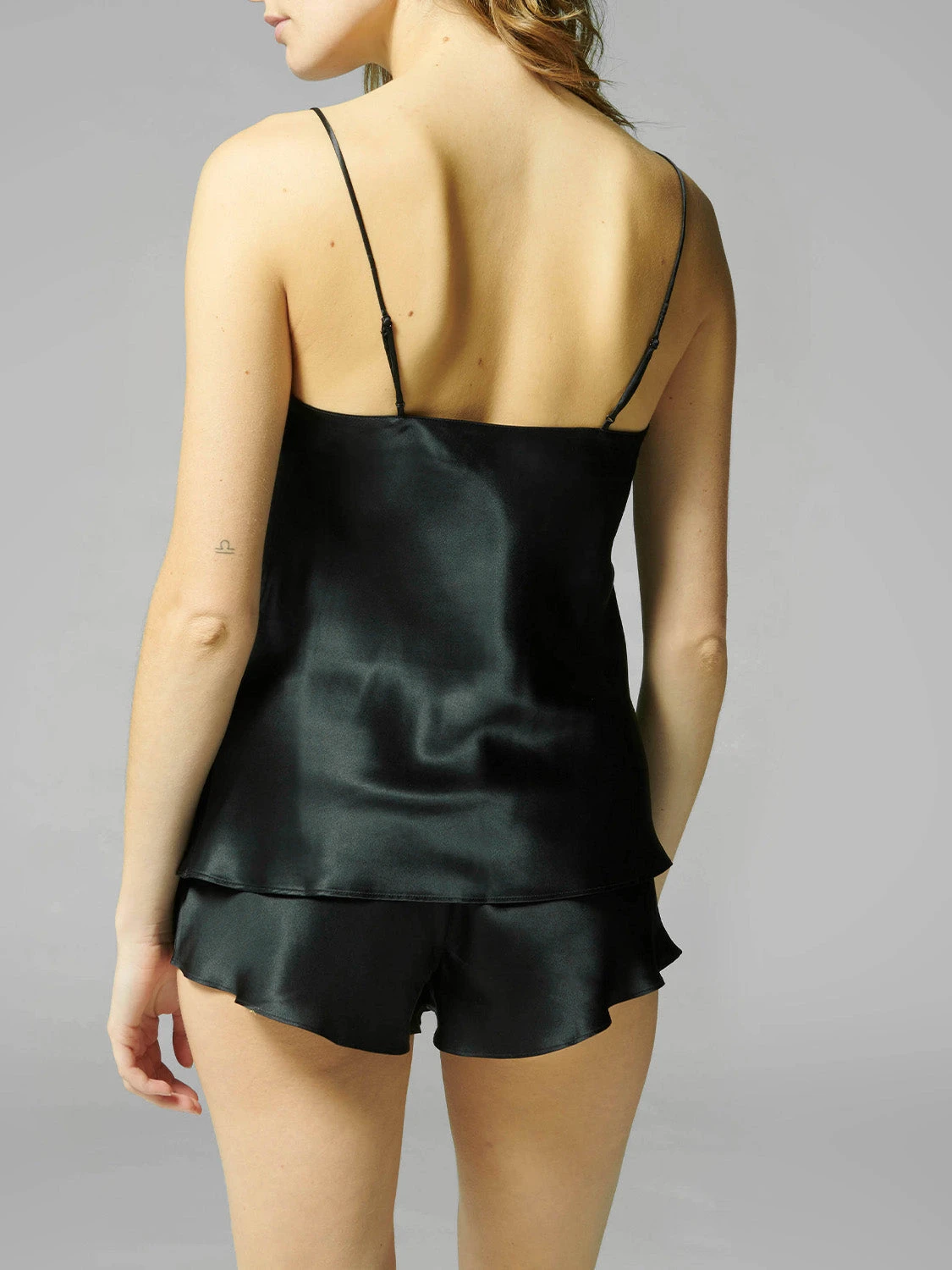 Dream Silk Camisole - Black 7 Dream Silk Camisole - Black - Image 5