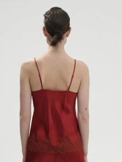 Nocturne Silk Camisole - Tango Red -SIMONE PERELE Sales 1 17F900 435 4 043c63bf a42d 4854 b928 29e82b96d2f6