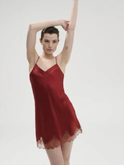 Nocturne Silk Chemise - Tango Red -SIMONE PERELE Sales 1 17F940 435 5 50e88369 2b7d 4e38 bbed 09ce7538acfe