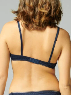 Augustine Wired Triangle Bra - Night Blue -SIMONE PERELE Sales 1 17Z350 541 5 018e52ca 40be 48d0 a16c 310cdc9b2de1