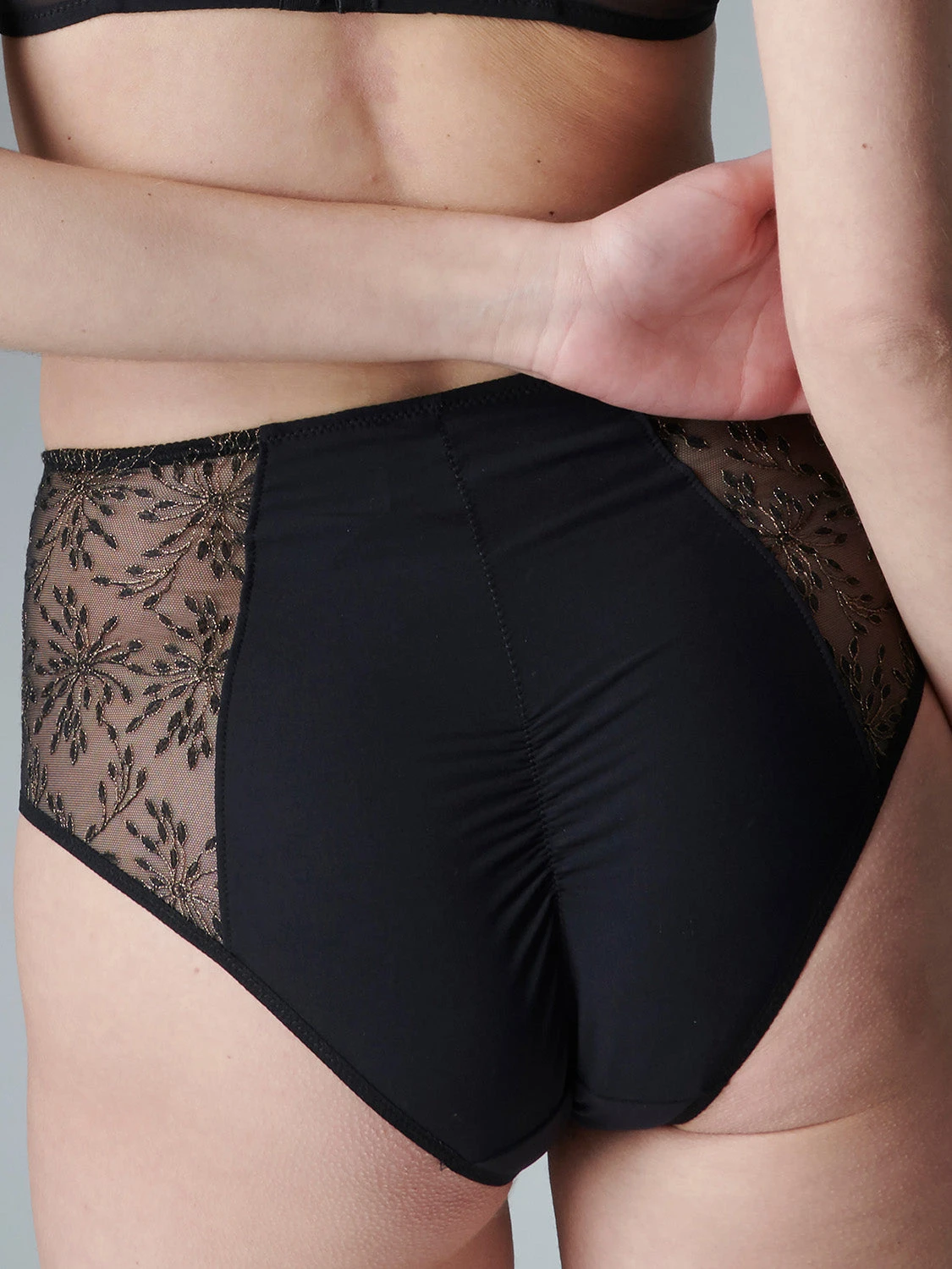 Singuliere Culotte Brief - Black 5 Singuliere Culotte Brief - Black - Image 3