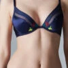 Elsa Wired Triangle Bra - Night Blue -SIMONE PERELE Sales 1 1A6350 541 3 f9c2f44a c891 480b a958 1629fbedfcfe