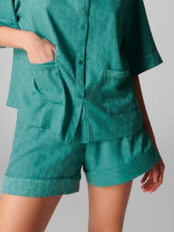 Caprice Night Short - Boreal Green