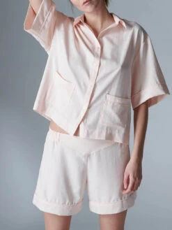 Caprice Short Sleeve Night Shirt - Baby Pink -SIMONE PERELE Sales 1 1A7957 312 2 43a305a6 2fb4 4548 b0ab 4c6c8fcc5db7