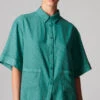 Caprice Short Sleeve Night Shirt - Boreal Green -SIMONE PERELE Sales 1 1A7957 651 3 e7081ae6 646e 4178 b2a6 013d4ecfab73