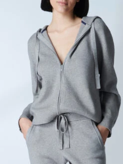 Paresse Zipped Jacket - Breezy Grey