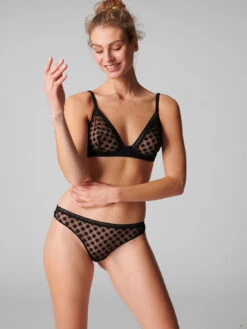 Hortense Soft Cup Triangle Bra - Black -SIMONE PERELE Sales 1 1B6250 015 2 eb57a992 58de 46ad b16c 455aec3b520e