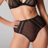 Iris Retro High Brief - Black 2 Iris Retro High Brief - Black -SIMONE PERELE Sales 1 1B7770 015 2 0cc63454 cdb6 4e5f 9a8d fdf9196115f6
