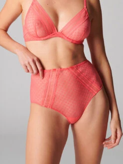 Iris Retro High Brief - Papaya