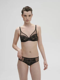 Amazone Full Cup Plunge Bra - Black -SIMONE PERELE Sales 1 1C2319 015 5 63cd85d8 b014 429a bedc bfe07b42620f