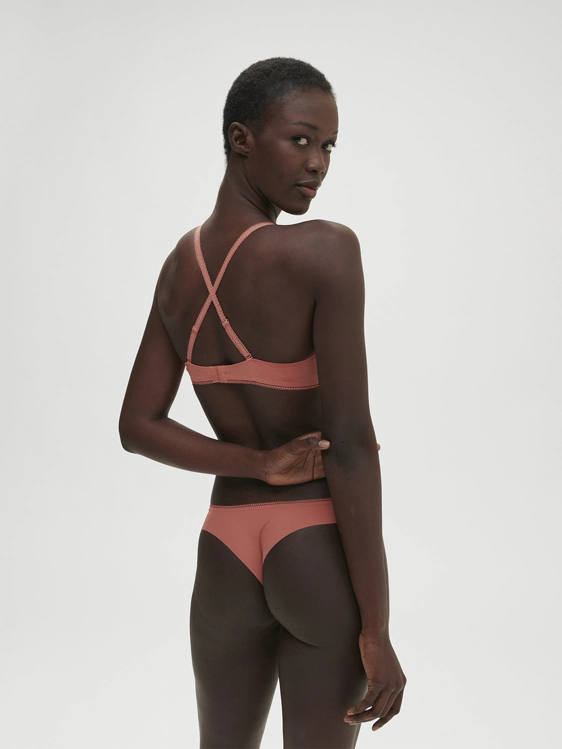 Amazone Half Cup Bra - Texas Pink 9 Amazone Half Cup Bra - Texas Pink - Image 7