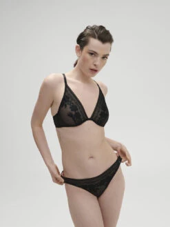 Heloise Wired Triangle Bra - Black -SIMONE PERELE Sales 1 1C6350 015 5 b21e22a5 83b7 4564 8cf6 58dacf8b95e2