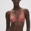 Heloise Wired Triangle Bra - Texas Pink -SIMONE PERELE Sales 1 1C6350 457 1 73824764 3ff5 43c2 a21f a8081832ea6f