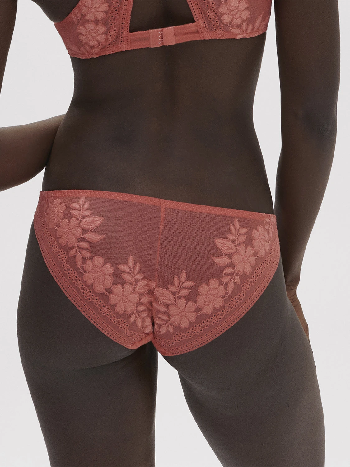 Heloise Bikini Brief - Texas Pink 5 Heloise Bikini Brief - Texas Pink - Image 3