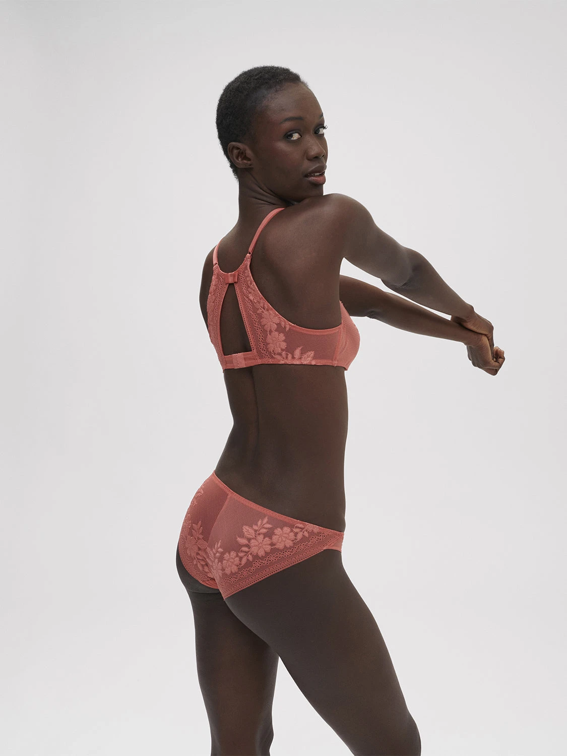 Heloise Bikini Brief - Texas Pink 8 Heloise Bikini Brief - Texas Pink - Image 6