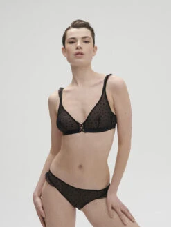 Lucie Soft Cup Triangle Bra - Black -SIMONE PERELE Sales 1 1C8250 015 3