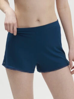 Aurore Night Short - Poseidon Blue