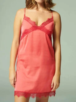 Satin Secrets Chemise - Rose Mon Amour
