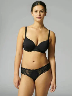 Reve 3D Plunge Controur Bra - Black -SIMONE PERELE Sales 2 12Z316 015 2 5798138e 7cc0 4645 8f78 2bb2ec791c20